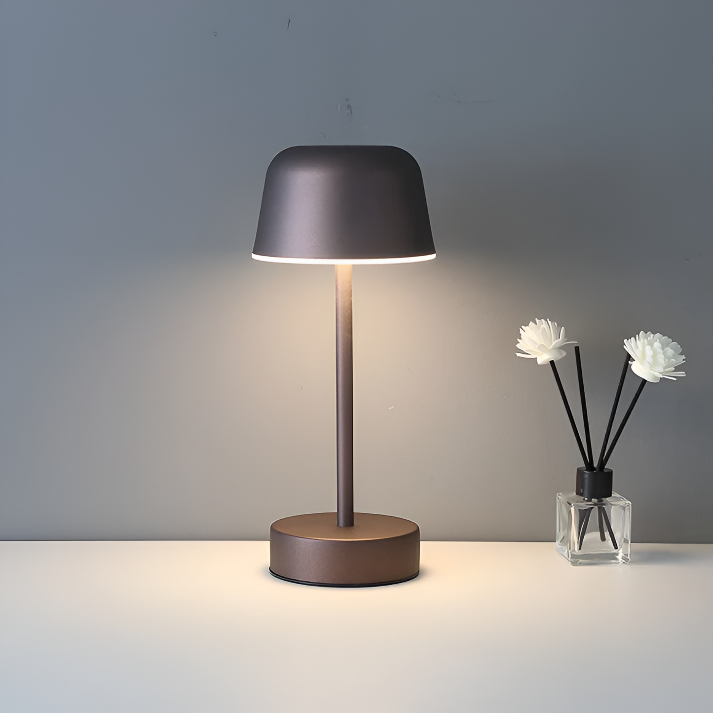 Bunte LED-Tischlampe im Retro-Design, kabellos, USB
