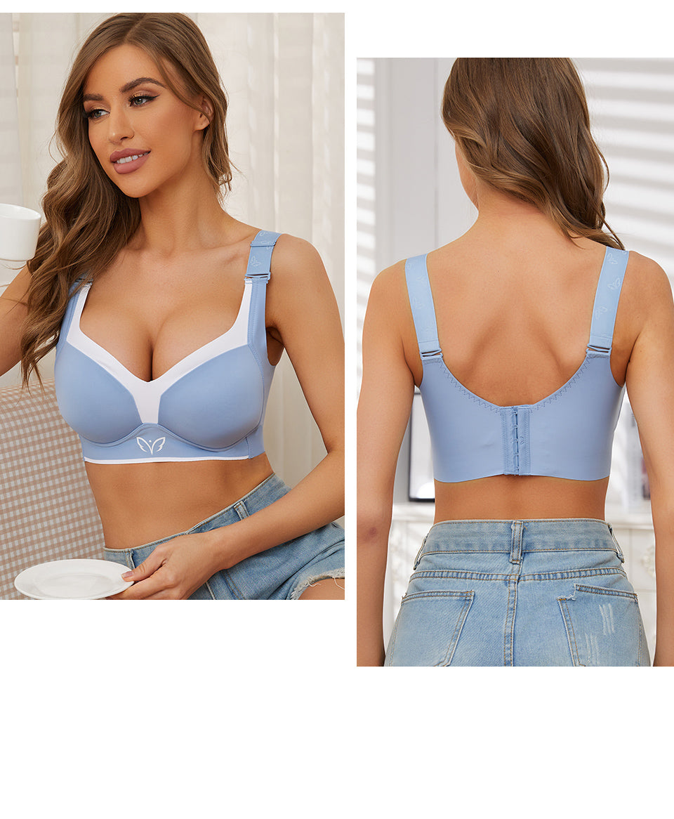 Ludovica Shape Up l Damen Push-Up-BH mit vollständiger Abdeckung Nahtlos Übergröße