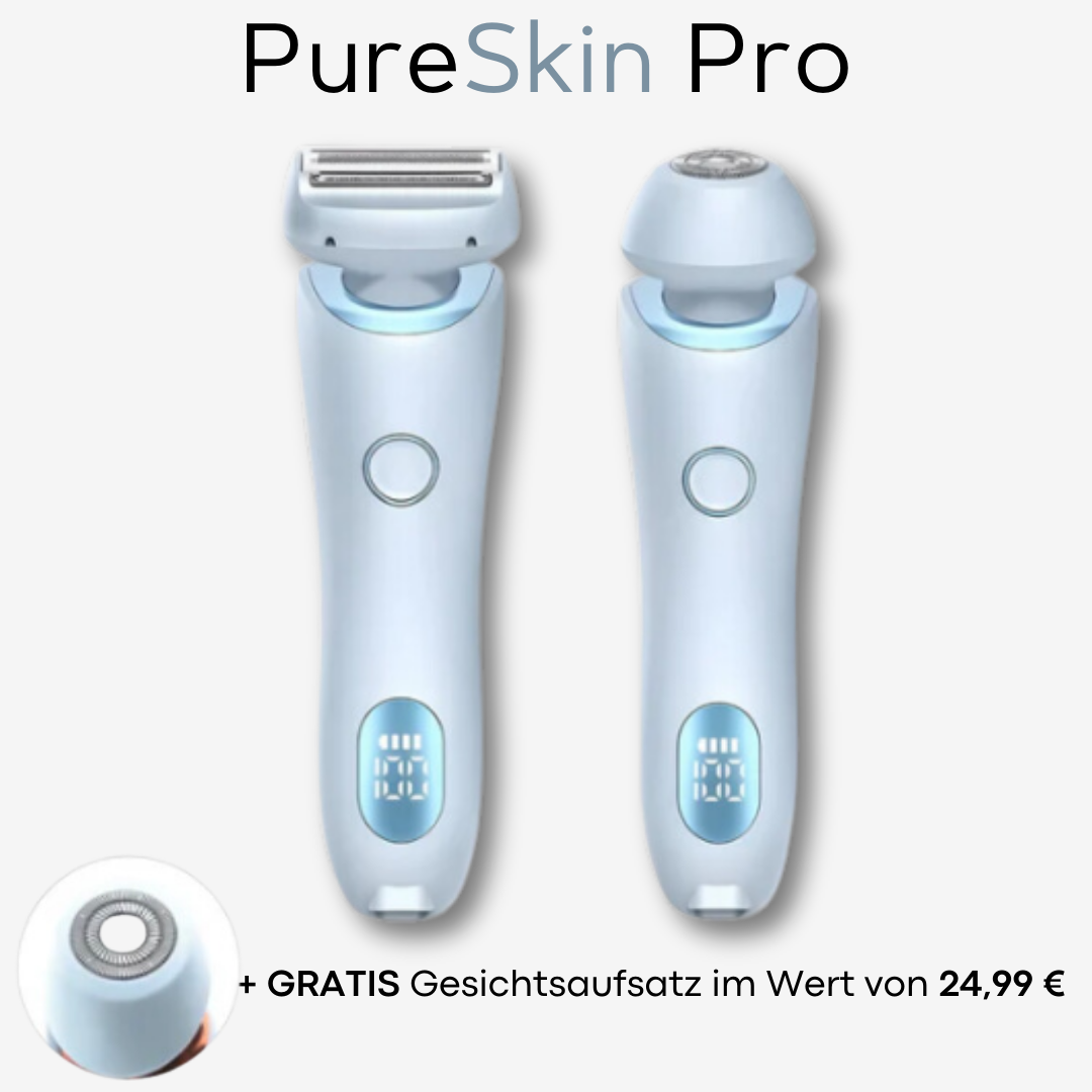 pureskinpro-blue, PureSkin PRO wasserdichter Damen-Rasierer für seidig glatte Haut - schmerzfrei, nass & trocken_lieblingsladen.36.png