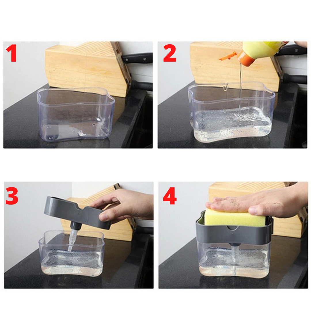 Soapy Clean | Flüssigkeitsspender 1+1 GRATIS