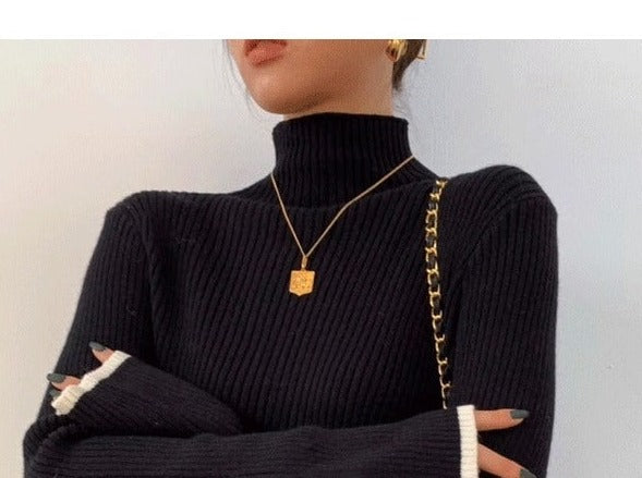 WOLF Seitenschlitz Pullover