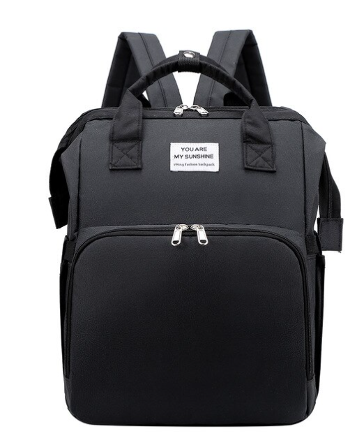 Ergonomische Baby-Wickeltasche - 3-in-1 Wickelrucksack & kleines Babybett - hygienische Wickellösung für unterwegs