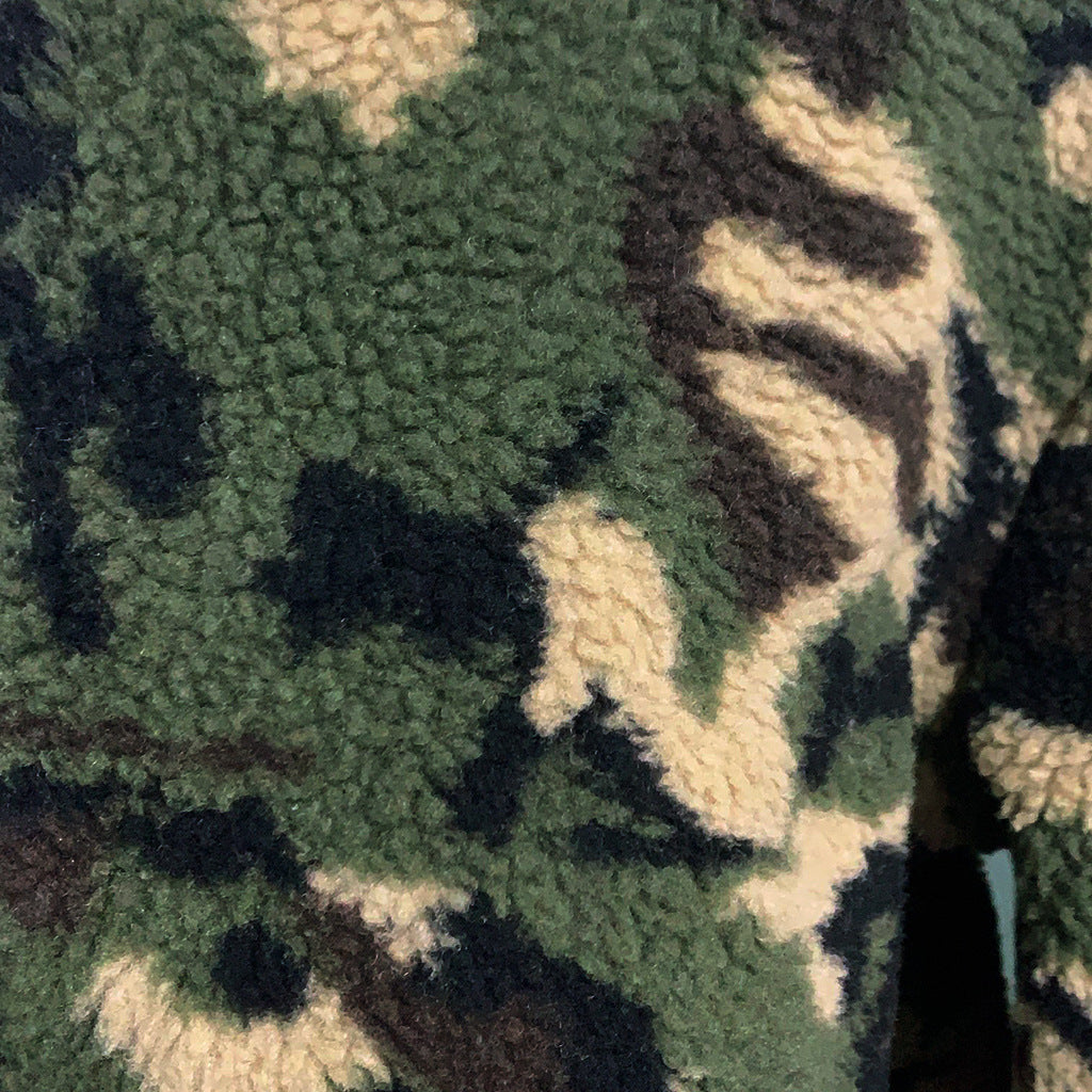 WOLFLässig Kapuze Kordelzug Plüsch-Pullover