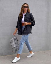 Lade das Bild in den Galerie-Viewer, Lamella - Stylische Denim Jacke für Damen
