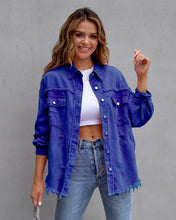 Lade das Bild in den Galerie-Viewer, Lamella - Stylische Denim Jacke für Damen
