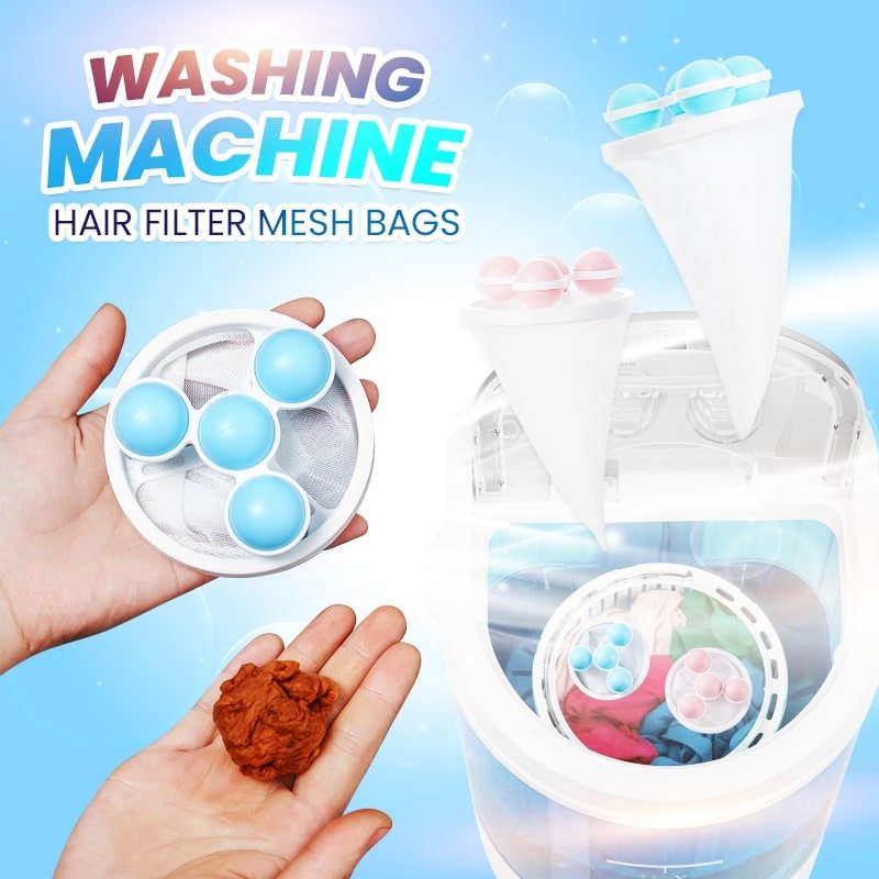 1+2 Gratis | HairCatcher™ Geldsparender Waschmaschinenfilter