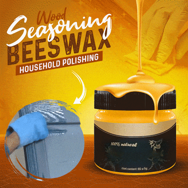 (1+1 GRATIS) Holzpolitur Bienenwachs | Lässt Ihr Holz in 5 Sekunden wie neu aussehen!