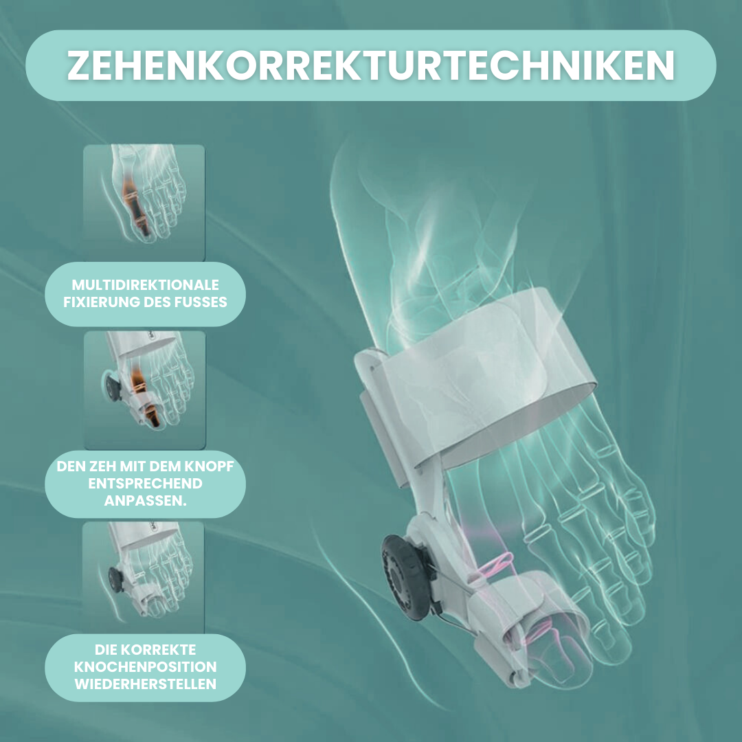 NEU - Orthopädische Ballenkorrektur für den Hallux Valgus