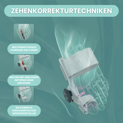 NEU - Orthopädische Ballenkorrektur für den Hallux Valgus