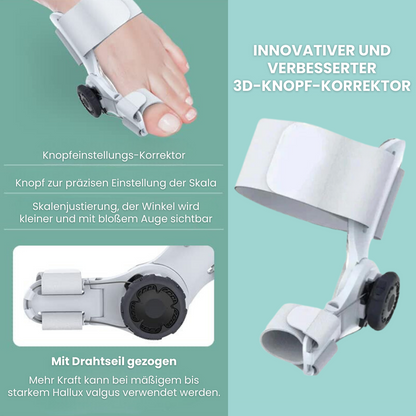 NEU - Orthopädische Ballenkorrektur für den Hallux Valgus