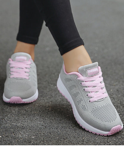 Bequeme Damen-Freizeitschuhe – Orthopädische Sneaker für Alltag & Spaziergang – Ergonomisch, Atmungsaktiv, Leicht, Rutschfest