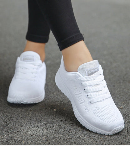 Bequeme Damen-Freizeitschuhe – Orthopädische Sneaker für Alltag & Spaziergang – Ergonomisch, Atmungsaktiv, Leicht, Rutschfest