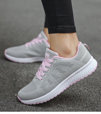 Bequeme Damen-Freizeitschuhe – Orthopädische Sneaker für Alltag & Spaziergang – Ergonomisch, Atmungsaktiv, Leicht, Rutschfest