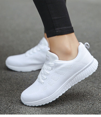 Bequeme Damen-Freizeitschuhe – Orthopädische Sneaker für Alltag & Spaziergang – Ergonomisch, Atmungsaktiv, Leicht, Rutschfest
