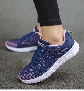 Bequeme Damen-Freizeitschuhe – Orthopädische Sneaker für Alltag & Spaziergang – Ergonomisch, Atmungsaktiv, Leicht, Rutschfest