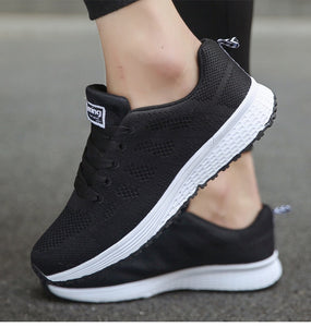 Bequeme Damen-Freizeitschuhe – Orthopädische Sneaker für Alltag & Spaziergang – Ergonomisch, Atmungsaktiv, Leicht, Rutschfest