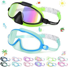 Lade das Bild in den Galerie-Viewer, 1+1 Gratis | AquaShield™ - HD-Großrahmen-Schwimmbrille für Kinder
