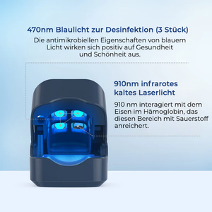 LLLT Nagelpilz - Revolutionäres hocheffizientes Lichttherapiegerät für Zehennagelkrankheiten, 5