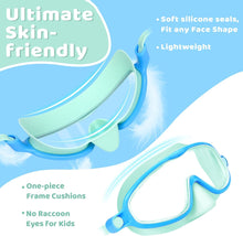 Lade das Bild in den Galerie-Viewer, 1+1 Gratis | AquaShield™ - HD-Großrahmen-Schwimmbrille für Kinder
