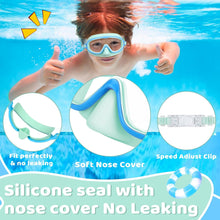 Lade das Bild in den Galerie-Viewer, 1+1 Gratis | AquaShield™ - HD-Großrahmen-Schwimmbrille für Kinder
