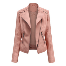 Lade das Bild in den Galerie-Viewer, Lana - Stylishe &amp; Zeitlose Damen Lederjacke
