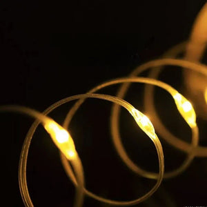 Aufrollbare Lichterkete - LED-Campinglichterkette