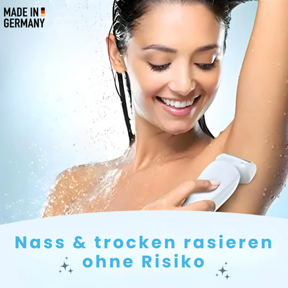 pureskinpro-blue, PureSkin PRO wasserdichter Damen-Rasierer für seidig glatte Haut - schmerzfrei, nass & trocken_lieblingsladen_3