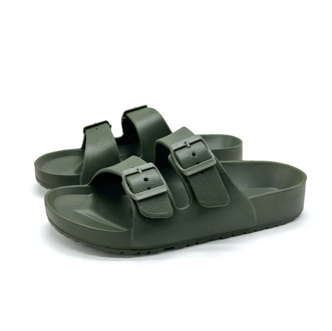 Birken Sandalen | Bequeme Sandalen für Männer, grün