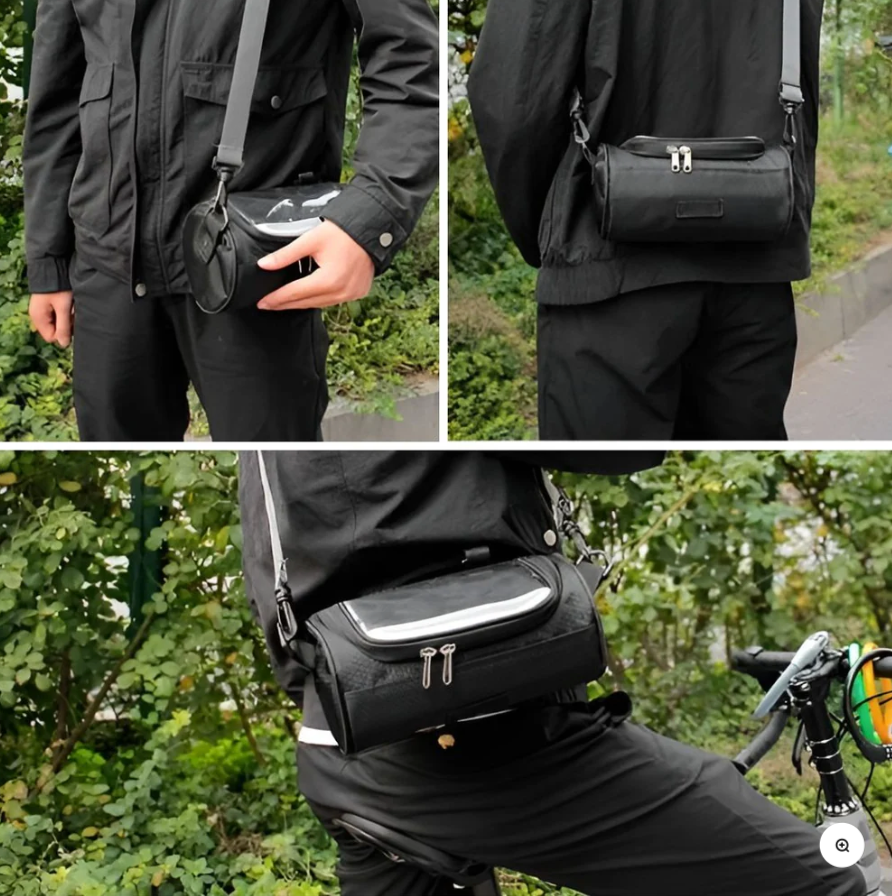 Fahrradtasche mit Touchscreen - Testsieger_schwarz_7