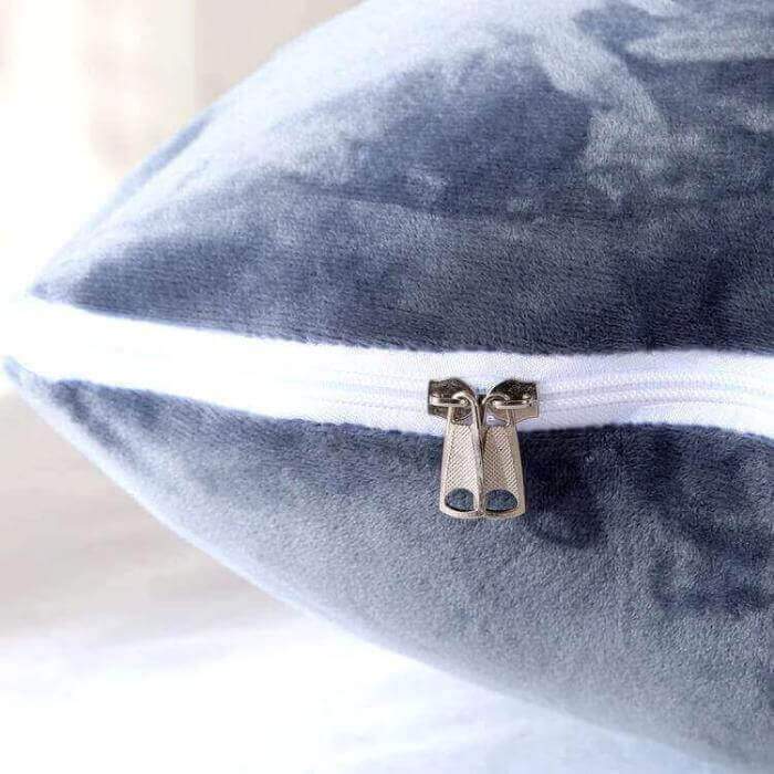 Das originale Schlaftherapie-Kissen - das kuscheligste Kissen der Welt - hilft Dir, schneller einzuschlafen, grau - grau 7