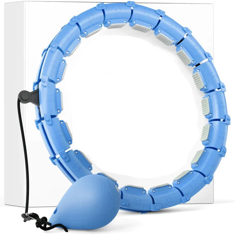 HULA HU - Hula Hoop Reifen mit Gewicht Kugel - perfekt zum Abnehmen - Testsieger