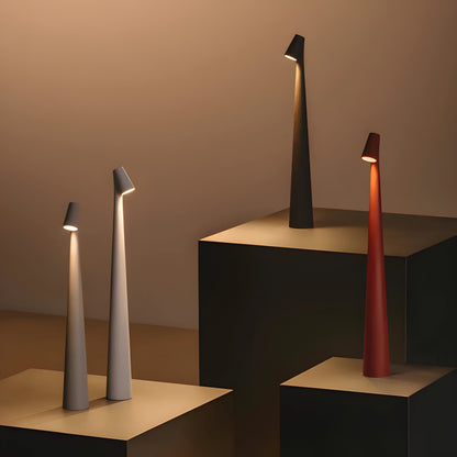 Elegante LED Tischlampe - Kabellos und Dimmbar