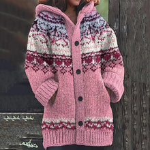Lade das Bild in den Galerie-Viewer, Gemütliche Damen Strickjacke mit Knopfleiste
