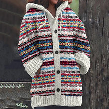 Lade das Bild in den Galerie-Viewer, Gemütliche Damen Strickjacke mit Knopfleiste
