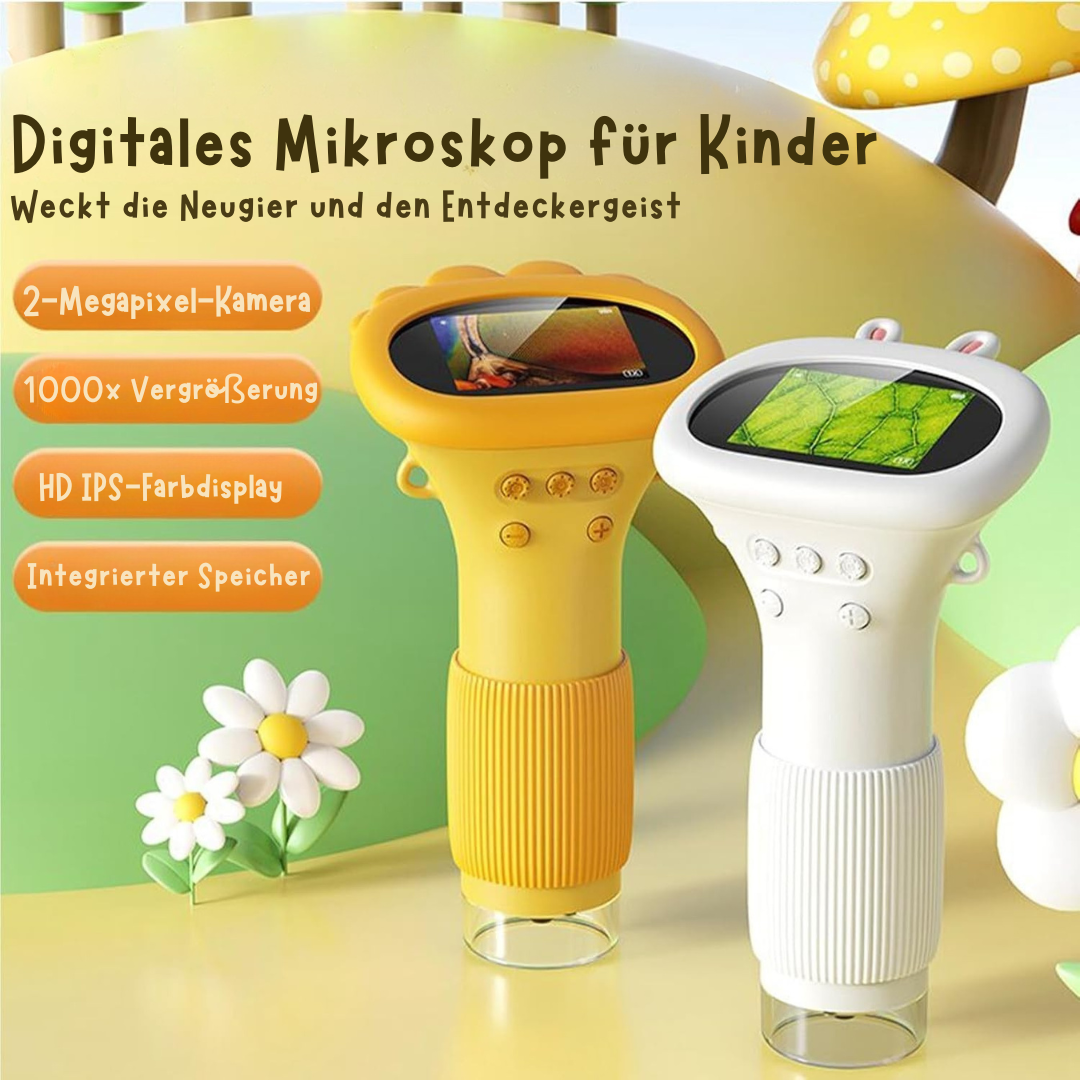 KidScope  - Das digitale Mikroskop für Kinder ab 3 Jahren - spielerisch die Natur entdecken_farben 2