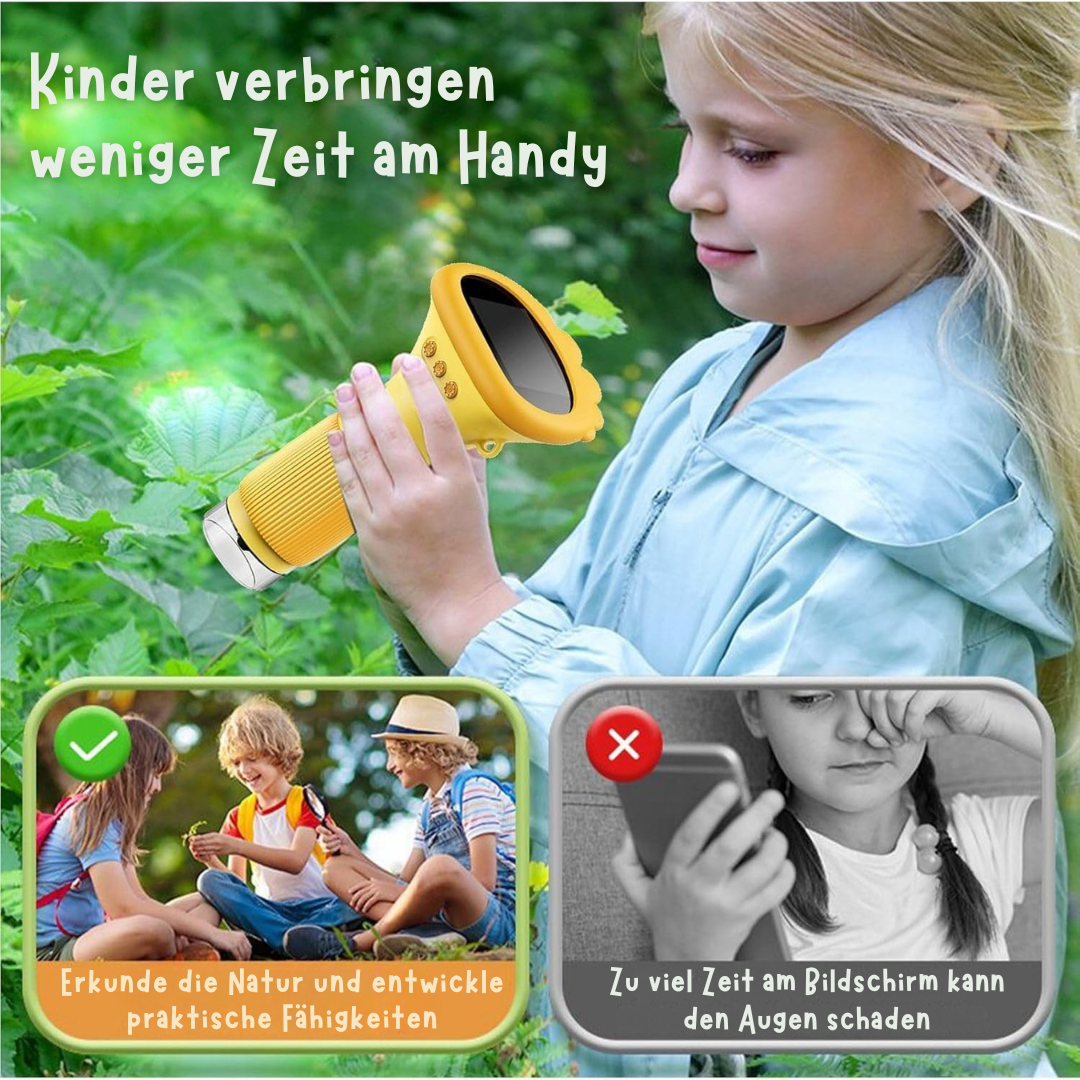 KidScope  - Das digitale Mikroskop für Kinder ab 3 Jahren - spielerisch die Natur entdecken_kinder