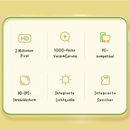 KidScope  - Das digitale Mikroskop für Kinder ab 3 Jahren - spielerisch die Natur entdecken_testsieger