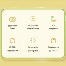 Lade das Bild in den Galerie-Viewer, KidScope  - Das digitale Mikroskop für Kinder ab 3 Jahren - spielerisch die Natur entdecken_testsieger
