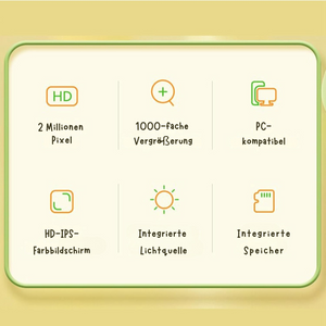 KidScope  - Das digitale Mikroskop für Kinder ab 3 Jahren - spielerisch die Natur entdecken_testsieger