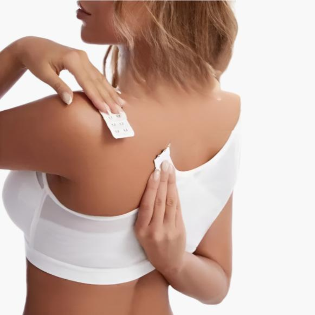 Komfit Stütz Bh | Komfort-Haltungskorrektur-BH Weiß mit vorderverschluss