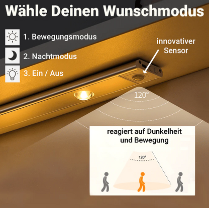 Luna | LED Schrankbeleuchtung mit Bewegungsmelder