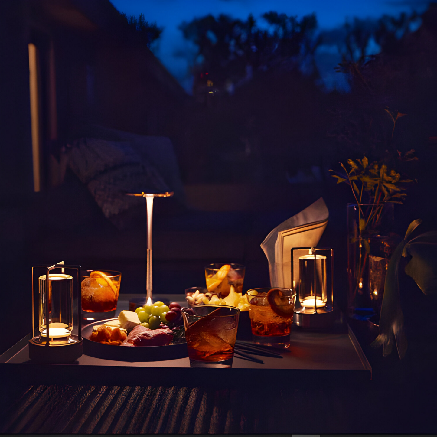 LumaLight Kabellose Design-Lampe: USB-aufladbare, berührungsgesteuerte Tischlampe für Stimmungsbeleuchtung"