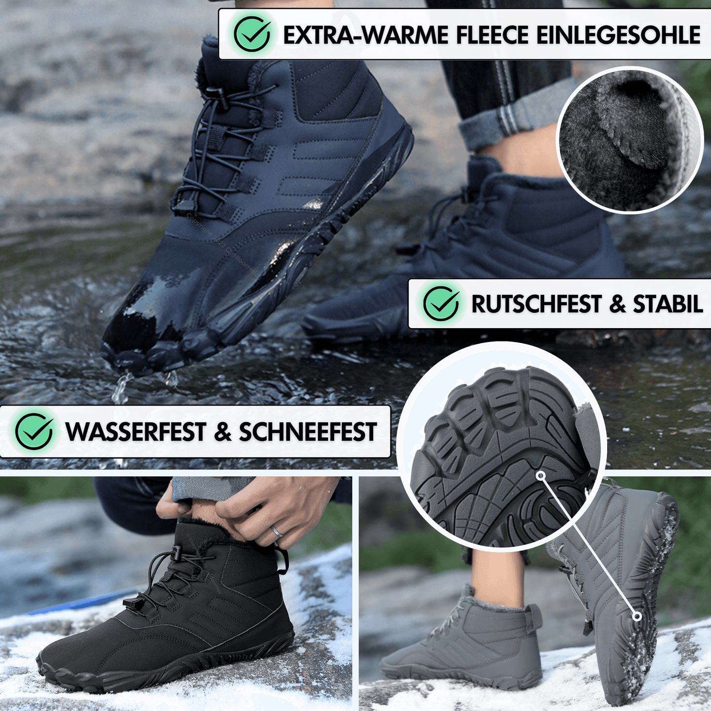 Winterschuhe für Kalte Tage – Orthopädische Optionen