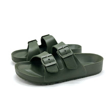 Lade das Bild in den Galerie-Viewer, Birken Slip on Sandalen | Ergonomische Camping/Outdoor-Sandalen für Herren, grün
