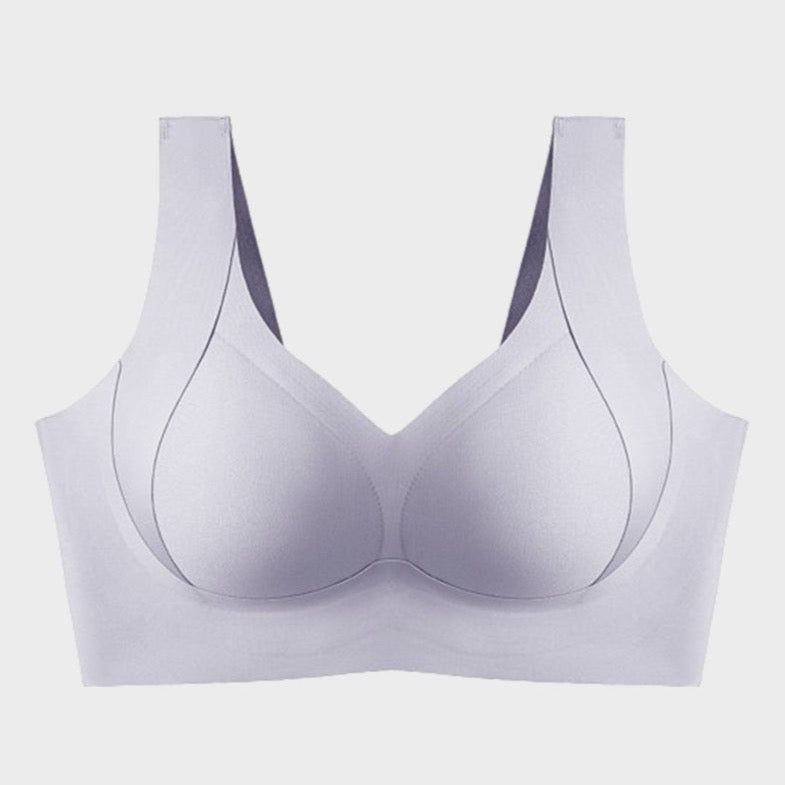 SheCurve BH | Grauer Shaper-BH minimizer bh ohne bügel mit breiten Trägern