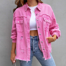 Lade das Bild in den Galerie-Viewer, Lamella - Stylische Denim Jacke für Damen
