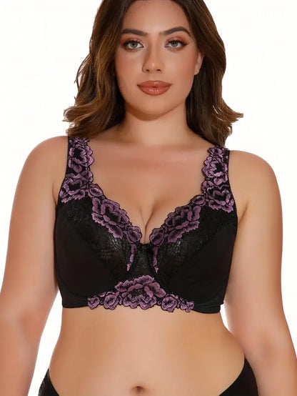 Curve & Lift l Plus Size Damen Spitzen-BH