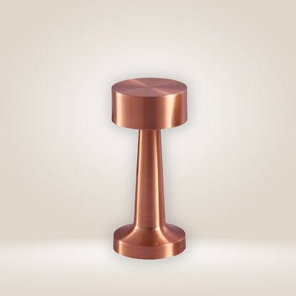 RetroLight - Stylische LED-Restaurant-Tischlampe mit kabellosem USB-Ladegerät