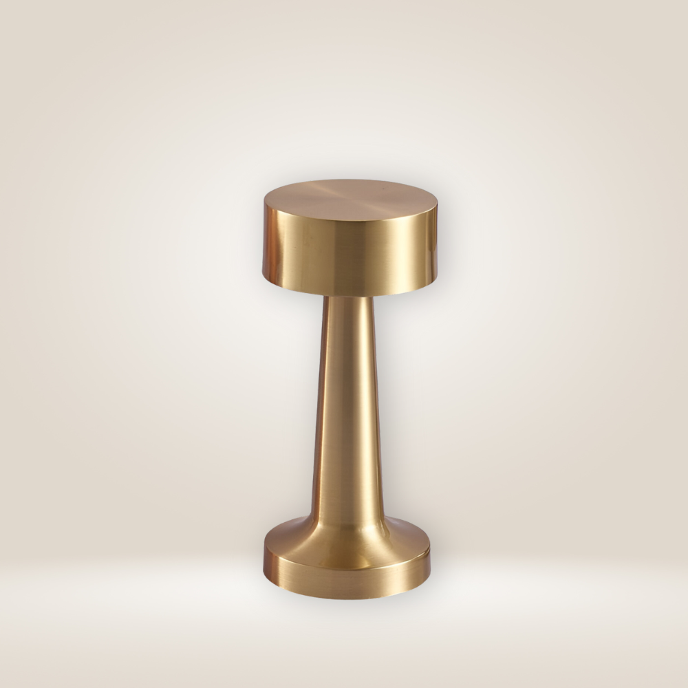 RetroLight - Stylische LED-Restaurant-Tischlampe mit kabellosem USB-Ladegerät