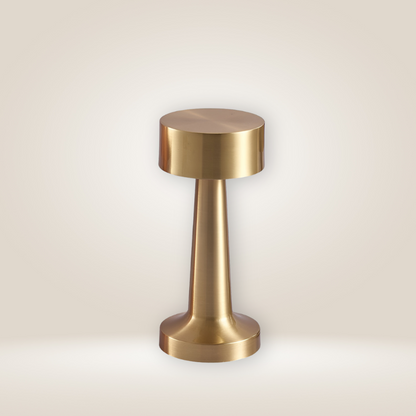 RetroLight - Stylische LED-Restaurant-Tischlampe mit kabellosem USB-Ladegerät